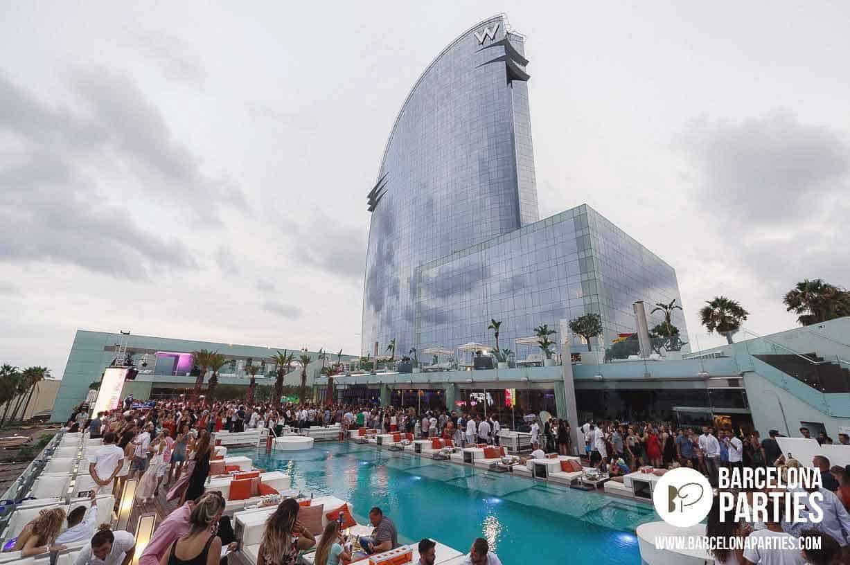 Pool Party in Barcelona W Hotel