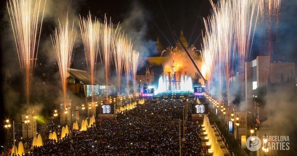 Barcelona New Years Traditions and Parties